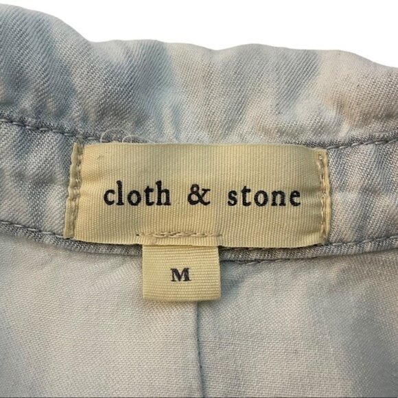 ANTHROPOLOGIE Cloth & Stone Split back size Medium - Picture 9 of 11